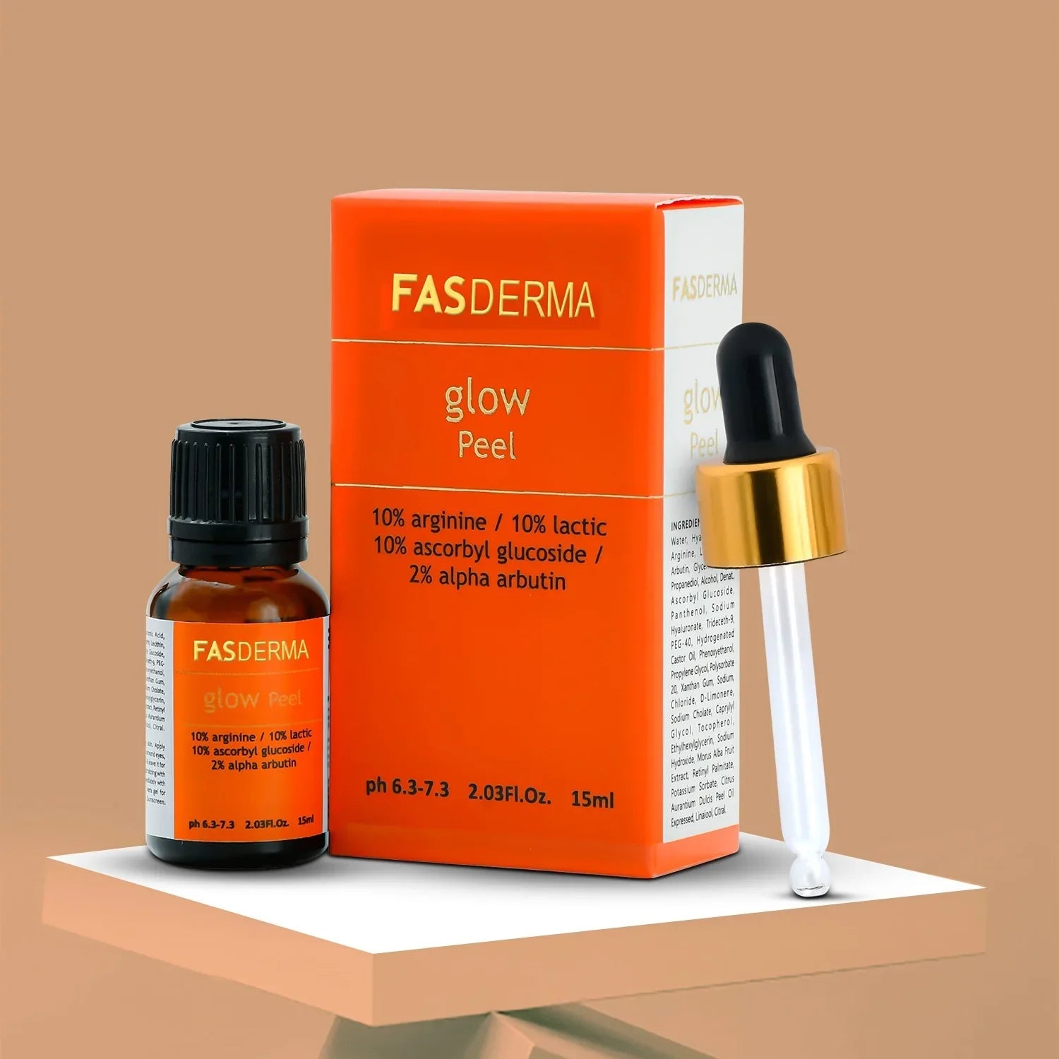 Glow Peel - Instant Effect- 10% Arginine + Hyaluronic acid
